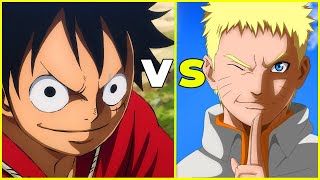 Naruto vs Luffy Hangisi Daha Güçlü  One Piece vs Naruto Anime Türkçe [upl. by Ardnoel154]