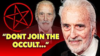 The Late Christopher Lee WARNED US About The Occult [upl. by Adilem413]