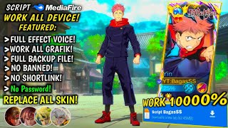 NEW Script Skin Yin Jujutsu Kaisen No Password Mediafire  Full Effect Voice  Patch Terbaru [upl. by Nileve]