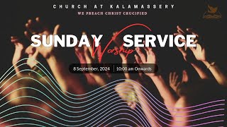 Sunday Malayalam Worship Service  Church at Kalamassery  September 08 2024  Live [upl. by Evad]