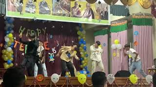 Dance on BTS song by STS Darjeeling students [upl. by Scherman]