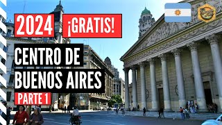 2024 Qué hacer en el centro de Buenos Aires 🇦🇷 Argentina ✅ GUÍA COMPLETA  PARTE 1 [upl. by Anatole596]