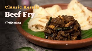 Kerala Beef Fry Recipe  Beef Roast Recipe  Authentic Beef Roast  Nadan Beef Fry  Cookd [upl. by Koffler]