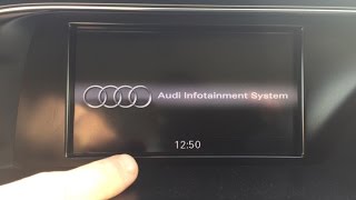 How to change  adjust time dash clock in Audi A5 [upl. by Lucinda43]