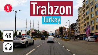 TRABZON  Türkiye 🇹🇷 Driving Tour at the Coast  Karadeniz Turu [upl. by Eerehc770]