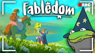 Fabledom An Early Access ColonyBuilder about Wooing Women with Taxpayer Money and Peasant Labor [upl. by Edualcnaej930]