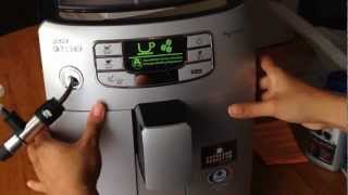 Philips Saeco Intelia HD8752 Automatic Espresso machine unboxing [upl. by Menendez]