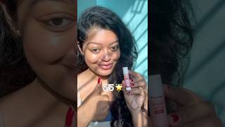 Wishcare tinted lip balm review shortsfeed shorts lipbalm lippies [upl. by Doralynne]