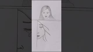 How to draw a girlcircle drawing Nomans Drawing Nipas Art Gallery NB Art World Ak arts video [upl. by Nauqal966]