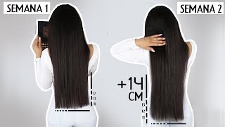 CÓMO HACER CRECER 14CM EL CABELLO EN 1 SEMANA con AJO MASCARILLA CRECIMIENTO SUPREMO DEL CABELLO [upl. by Sukul]