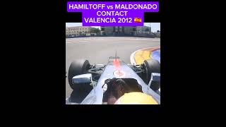 HAMILTON vs MALDONADO VALENCIA 2012 🇪🇸 formula1 v8 lewishamilton automobile formulaone [upl. by Runstadler]