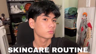 THE BEST SKINCARE ROUTINE MEN NO GATEKEEPING [upl. by Arramahs]