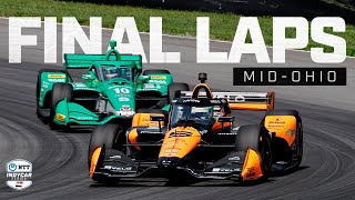 Final Laps  Pato OWard and Alex Palou battle to finish at MidOhio  INDYCAR [upl. by Strenta]