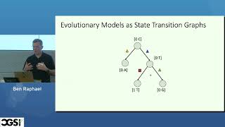 Ben Raphael  Evolutionary Models for Cancer and Lineage Tracing  CGSI 2023 [upl. by Verine3]