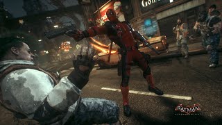 When Deadpool is locked in Batman Arkham Knight [upl. by Asilaj131]