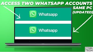 How to Use Two WhatsApp Accounts on One PC  Dual WhatsApp on Same PC  StepbyStep Tutorial [upl. by Ally]