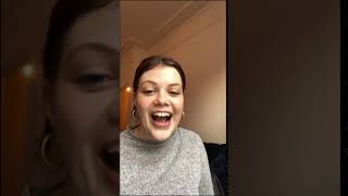 Georgie Henley does American accent [upl. by Nagle]