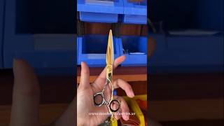 Luxury Gold Hairdressing Scissors  Best Professional Barber Shears [upl. by Elumas337]