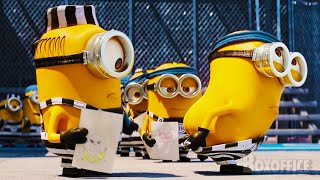 Despicable Me Funniest PRISON Scenes with Minions ⚡ 4K [upl. by Idelson628]