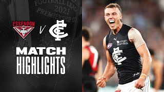 Essendon v Carlton Highlights  Round 7 2021  AFL [upl. by Jabez465]