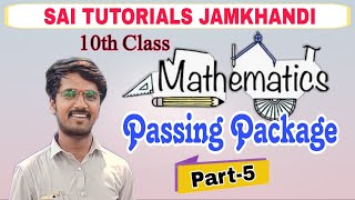 10th class maths passing package 3amp 4 marks impquestion [upl. by Ilke]