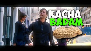 Kacha badam remix ft spiderman [upl. by Nelyt]