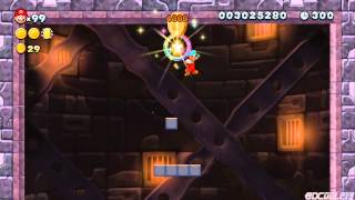 New Super Mario Bros U Playthrough Part 12  RockCandy Mines Part 2 of 2 [upl. by Ativad]