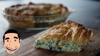 PUFF PASTRY with Spinach and Ricotta  Vegetarian Pie Recipe  Vegetarian Meal Prep [upl. by Trudie7]