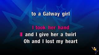 Galway Girl  Steve Earle KARAOKE [upl. by Aihsel859]