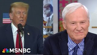 Its blasphemy Chris Matthews reacts to Trump comparing himself to Jesus [upl. by Krissie522]