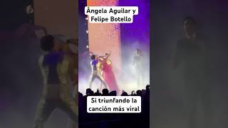 Angela Aguilar y Felipe Botello sigue triunfando con la canción más viral del momento [upl. by Ditmore]