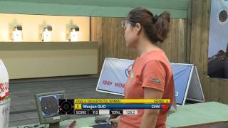 10m Womens Air Pistol final  Granada 2013 ISSF World Cup in All Events [upl. by Ruttger]