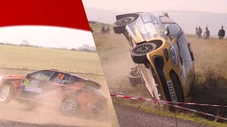 FIA ERC Rali Ceredigion 2024  CRASHES amp Flat OUT  Saturday Highlights Day 2 [upl. by Trent460]