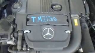 M21310  MERCEDES W212 M271860 E250CGI 18T PETROL 4CYL AUTO  ENGINE TESTING [upl. by Dominus]