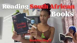 Ep1 Reading South African Books🥰🤍 🎀Reading Vlog🎀 BookMas Day 3 [upl. by Lauhsoj]