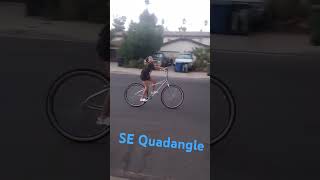 SE Quadangle 29quot  Kat popping wheelies [upl. by Raf171]