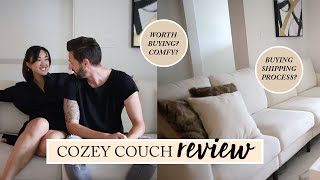 REVIEW Cozey Couch Delivery Quality Price Point Worth Buying [upl. by Fosdick842]