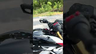 Gopro setup and mount ❤️‍🔥 Pulsar NS400z ns400 superbikesound akrapovic modified [upl. by Poppo]