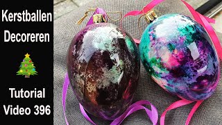 DIY Kerstballen Decoreren Tips amp Inspiratie DUTCH [upl. by Papke]