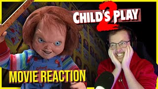 Childs Play 2 1990 Movie Reaction hes back First Time Watching [upl. by Ranie]