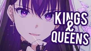 Nightcore  Kings amp Queens Lyrics [upl. by Adriel]