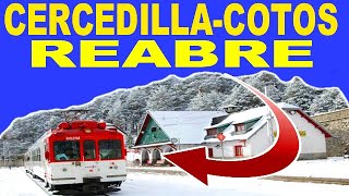 🌲 CERCANIAS de Cercedilla Navacerrada y COTOS 🌲 Abre de Nuevo  Tren de la Sierra de Madrid Renfe [upl. by Bob]