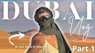 DUBAI VLOG EN AMOUREUX  Désert Miss Lilly’s Babel … part 1 [upl. by Barhos]