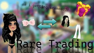 RARE TRADING  AM I GETTING SCAMMED [upl. by Cindelyn]