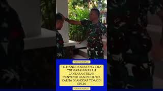 Seorang Oknum TNI Marahmarah Akibat Ban Mobilnya Tidak Di Semir videoshort video motivasi [upl. by Doherty]