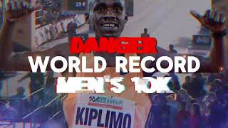 WORLD RECORD ATTEMPT Jacob Kiplimo 10k Valencia ibercaja 2024 [upl. by Akinar]