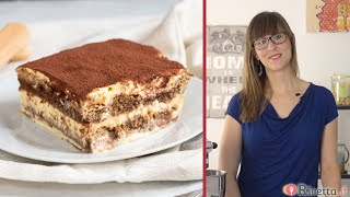 Tiramisù classico con i savoiardi  Ricettait [upl. by Clare]