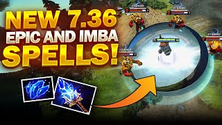 736 PATCH UPDATE Dota 2  NEW IMBA SPELLS [upl. by Idurt]