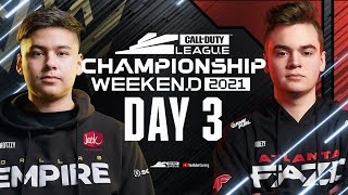 Call Of Duty League 2021 Season  Championship Weekend  Day 3 [upl. by Ahcorb843]