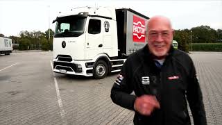 RTL Transportwereld MercedesBenz eActros 600 praktijktest [upl. by Nahtanoy]